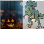 Dino T-Rex army