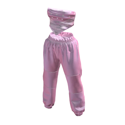 Pink bandana sweatpants shop