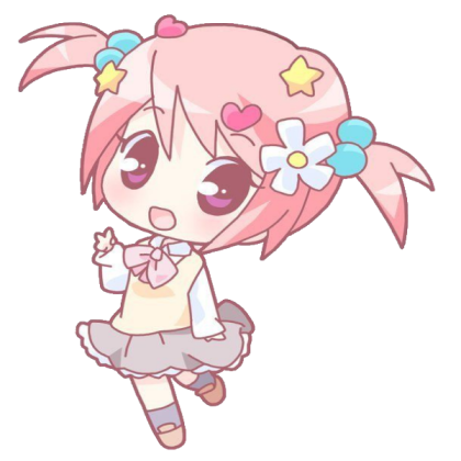 anime girl(with pink hair) Roblox decal