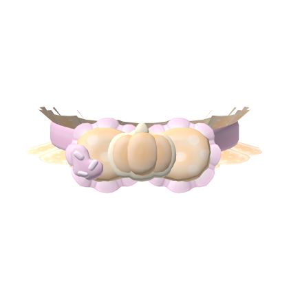 . ‿ ♡ pumpkin cookie halloween pink choker ! Roblox item