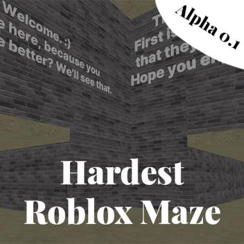 Hardest Roblox Maze