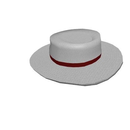 Maroon Banded Fedora Roblox item render