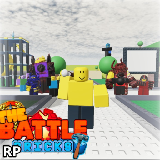(new tarn sword animations) the battle bricks rp official Roblox game thumbnail