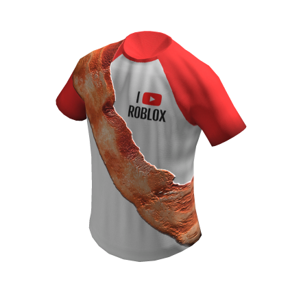YouTube x Roblox Bacon Shirt thumbnail