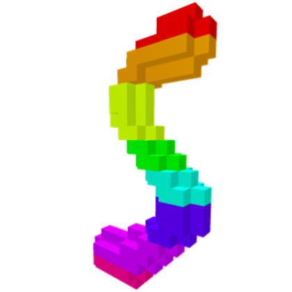 ##### Rainbow Cat Tail Roblox decal