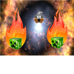 bomb bomb & fLAMING CREEPERS