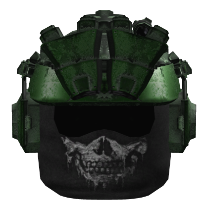 Green Tactical Helmet
