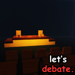 let's debate.