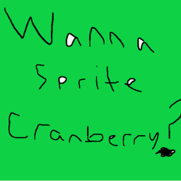 wanna sprite cranberry