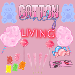 Cotton candy living