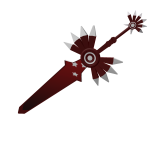 Red lava sword
