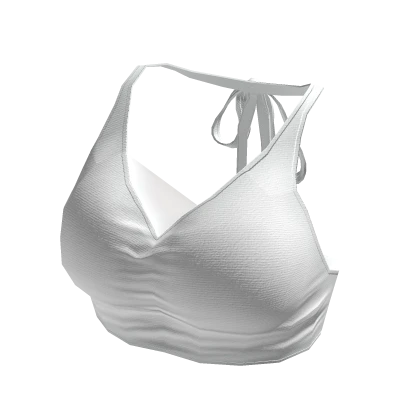 ♡ white♡ Cute White Halter Top | Roblox Item - Rolimon's
