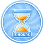 5 Hours Roblox badge thumbnail