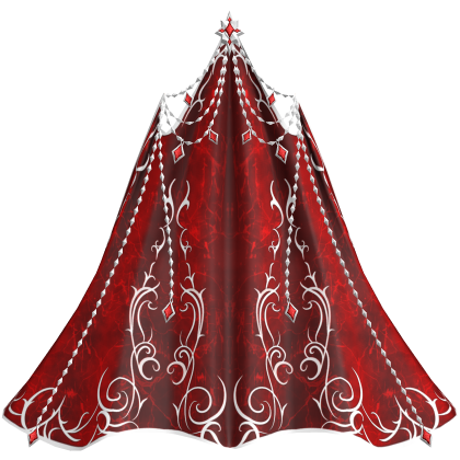 3.0 Christmas Starforged celestial cape - Red