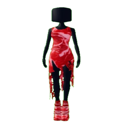 Meat Set Lady Gaga x DTI Dress To Impress Roblox decal