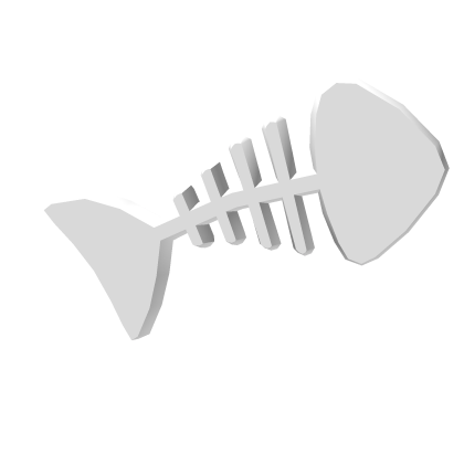 Fish Bone Kitty Cat Hair Clip