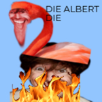 FLAMINGO HATE GROUP DIE ALBERT DIE