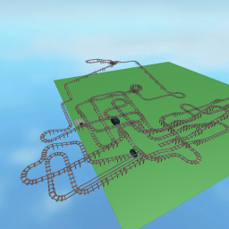 The BIGGEST, the FUNNEST cart track! icon