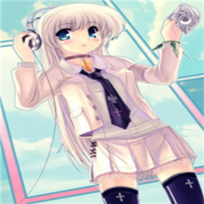 Anime music girl Roblox decal