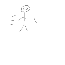 Stare at a blick wall