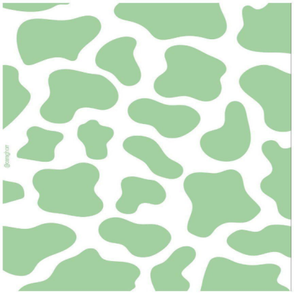 green cow print Roblox decal