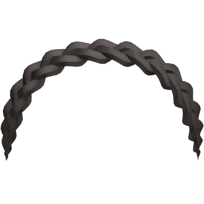 Ash Brown Braid Crown Roblox item