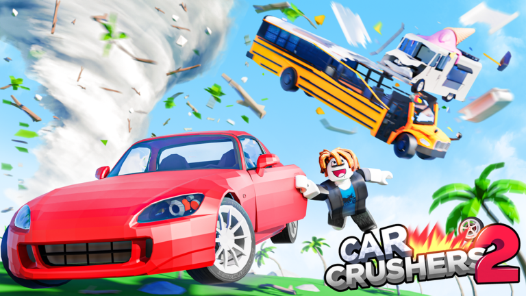[TORNADOES🌪️] Car Crushers 2 - Physics Simulation screenshot 2