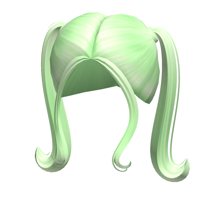 -',ৎ Preppy Private School Pigtails in Green