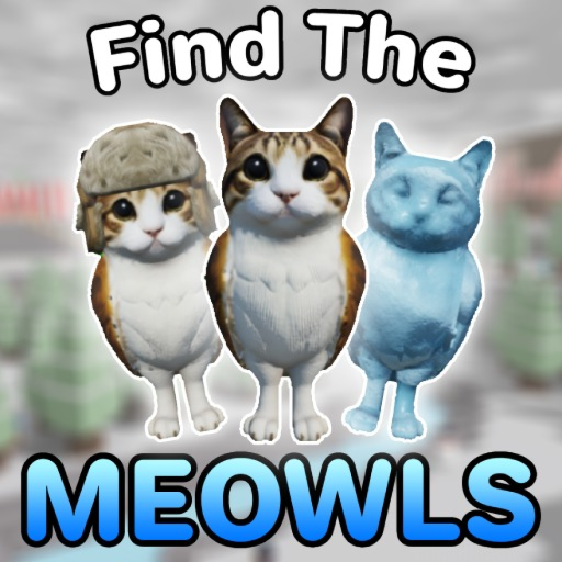 ❄️[WINTER] Find The Meowls [150] official Roblox game thumbnail