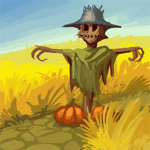 Scarecrows.