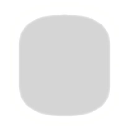 Glowing White Head Outline