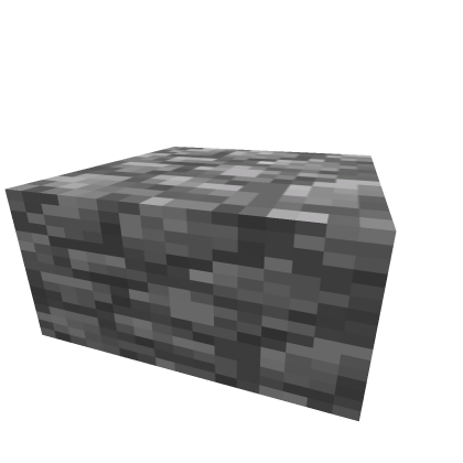 Minecraft Cobblestone Slab
