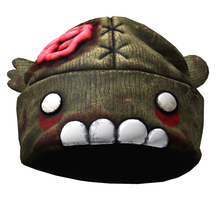 🧟Y2k Emo Green Distressed Zombie Beanie 🧟
