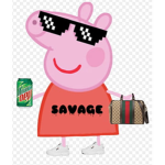 Pepper pig meme team