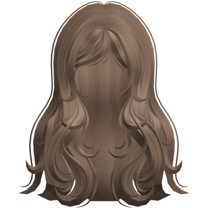 ♡ Cute Swirly Long Light Brown Hair 