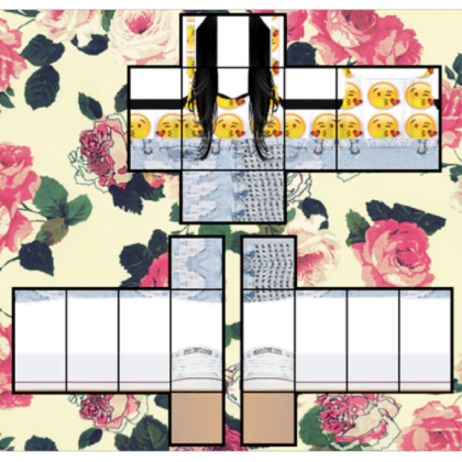 Cute Emoji Pants Template Roblox decal