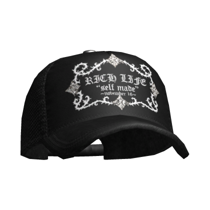 [BACK] Gorra Barbas Hats Rich Life
