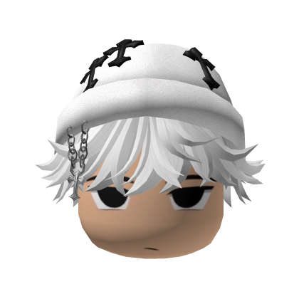 Emo White Hair Boy