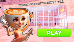 ☕ BALLERINA CAPPUCCINA S PRISON RUN! (Obby)