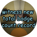 witness new total badge count