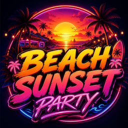 [ NEW ] BEACH SUNSET PARTY