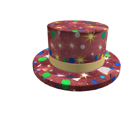 Red Glitter Party Hat