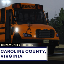 School Bus Simulator: Caroline County, Virginia