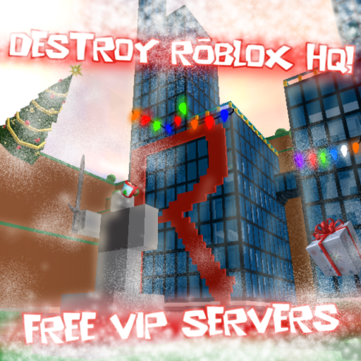 [Christmas] Destroy Roblox HQ! official Roblox game thumbnail