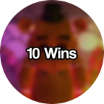 10 Animatronic Wins Roblox badge thumbnail