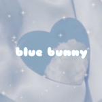 blue bunny.