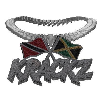 "Krackz" Custom 1of1 Iced Out Chain Roblox item