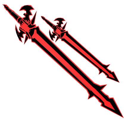 Dual Red Vampire Void Sword thumbnail