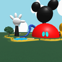 Mickey Mouse Clubhouse Also Known As Our Lobby!