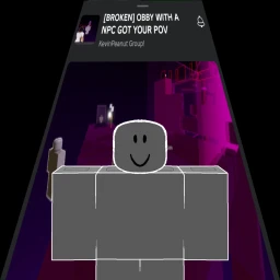 OBBY WITH A NPC GOT YOUR POV icon